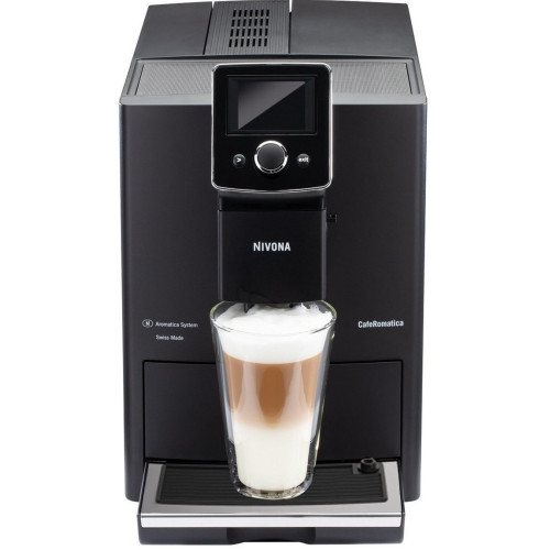 Кавомашина NIVONA CafeRomatica 1.8л, зерно + мелена, автомат.капучинатор, авторецептів - 9, чорний