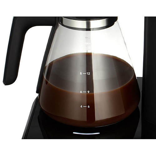 Кавоварка Russell Hobbs  Attentiv, 1.25л, мелена, чорно-срібний