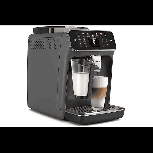 Кофемашина Philips Series 5500, 1.8л, зерно+молотая, автомат.капуч, дисплей, авторецептов -22, холодный кофе, серебристо-черный