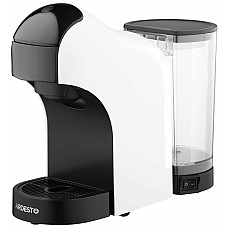 Кавоварка ARDESTO  3в1, 0.9л, капсули Nespresso, Nescafe Dolce Gusto, мелена кава, сенсорне керування, білий