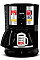 Кофеварка Tefal капельная Subito Mug 1.25л, молотая, черно-серебристый