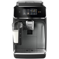 Кавомашина Philips Series 2300 LatteGo, 1.8л, зерно+мелена, автомат.капуч, дисплей, авторецептів -4, чорний