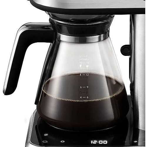 Кофеварка Russell Hobbs капельная Attentiv Coffee Bar 1.5л, молотая, LED-дисплей, черно-металл