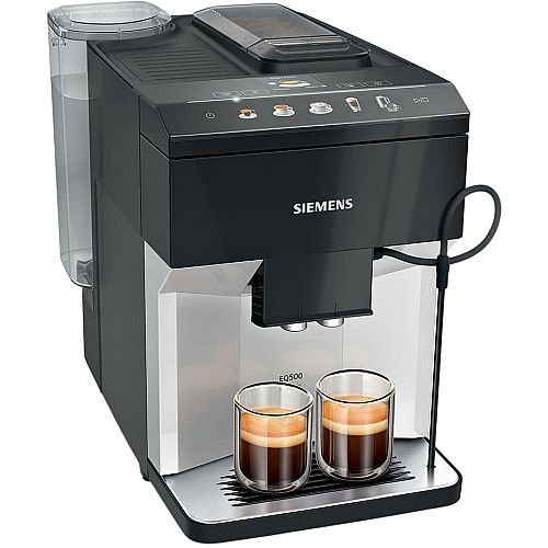 Кавомашина Siemens, 1.9л, зерно, ручний капучинатор, авторецептів - 6, чорний