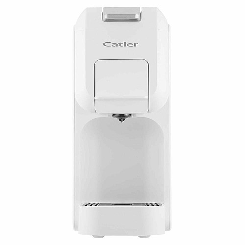 Кофеварка Catler капсульная Porto 0.8л, капсулы, молотый кофе, механическое управление, белый