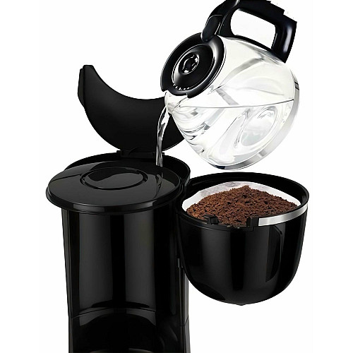 Кавоварка Tefal крапельна Good Value 0.6л, мелена, чорний