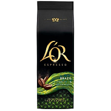 Кава L`OR зерна, 500г, Espresso Brazil, арабіка