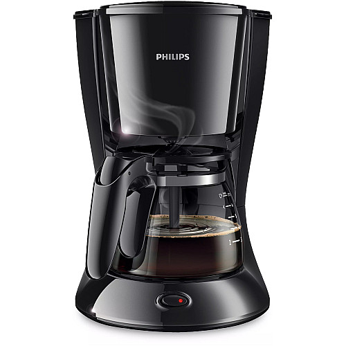 Кавоварка Philips крапельна Daily Collection 0.6л, мелена, чорний