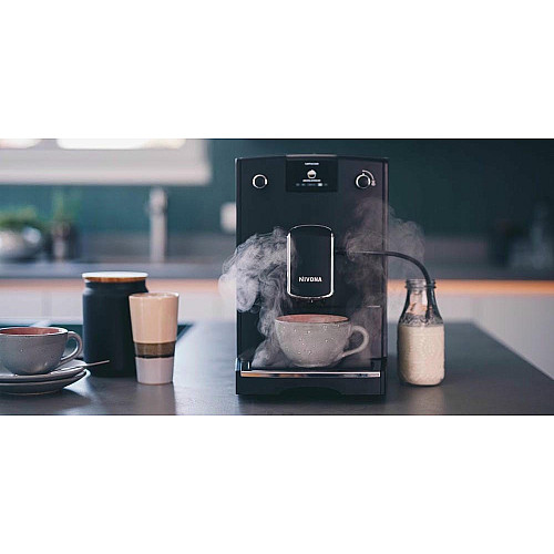 Кофемашина Nivona CafeRomatica 2.2л, зерно+молотая, автомат.капучинатор, авторецептов - 5, черный