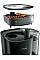 Кофеварка Philips капельная All-in-1 Brew 1.25л, зерно+молотая, дисплей, подогрев кофейника, кофемолка, черный