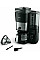 Кофеварка Philips капельная All-in-1 Brew 1.25л, зерно+молотая, дисплей, подогрев кофейника, кофемолка, черный