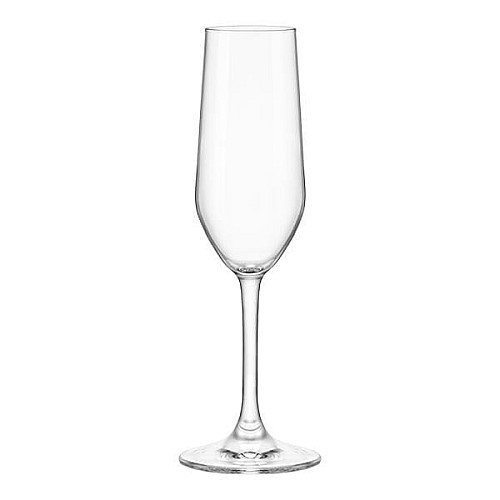 Набор бокалов для шампанского Bormioli Rocco Riserva Champagne, 205мл, h224мм, 6шт, стекло, прозрачный
