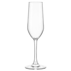 Набір келихів для шампанського Bormioli Rocco Nadia Cal Champagne, 205мл, h224мм, 4шт, скло, прозорий