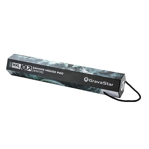 Ігрова поверхня GravaStar WINTER, XL (900х450х3мм), білий