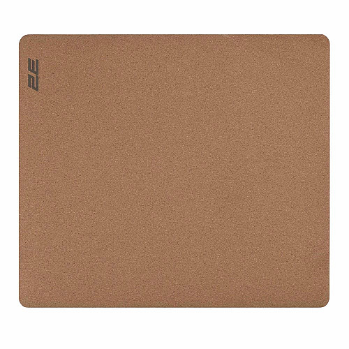 Килимок для миші 2E CORK, M(450x400x2мм), коричневий