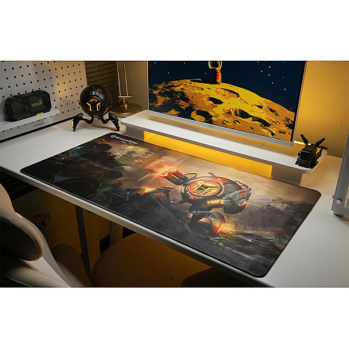 Ігрова поверхня GravaStar SHARK, XL (900х450х3мм), чорний
