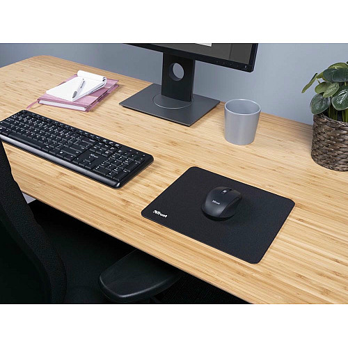 Ігрова поверхня Trust Mouse Pad, M (250х210х3мм), чорний
