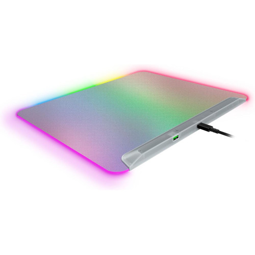 Ігрова поверхня Razer Firefly V2 Pro, М (360х278х4мм), RGB, Phantom White Ed.