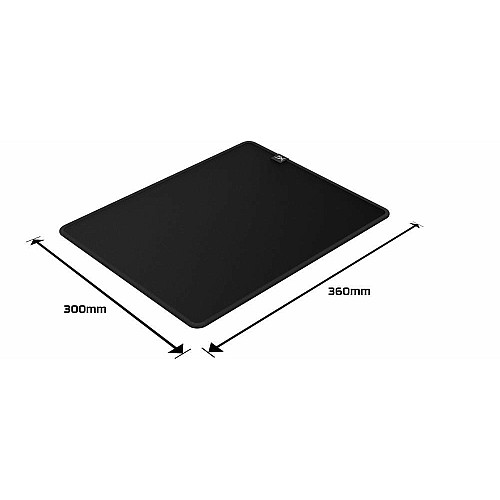 Игровая поверхность HyperX Pulsefire Mat, M (360x300x3мм), черный