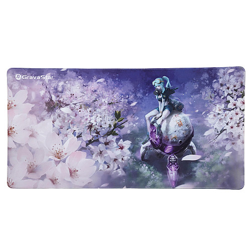 Ігрова поверхня GravaStar SAKURA, XL (900х450х3мм), рожевий