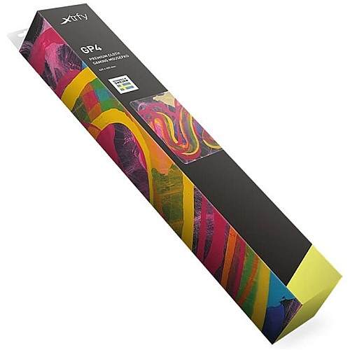 Игровая поверхность Xtrfy GP4 Street Pink, L (460 x 400 x 4мм), розовый