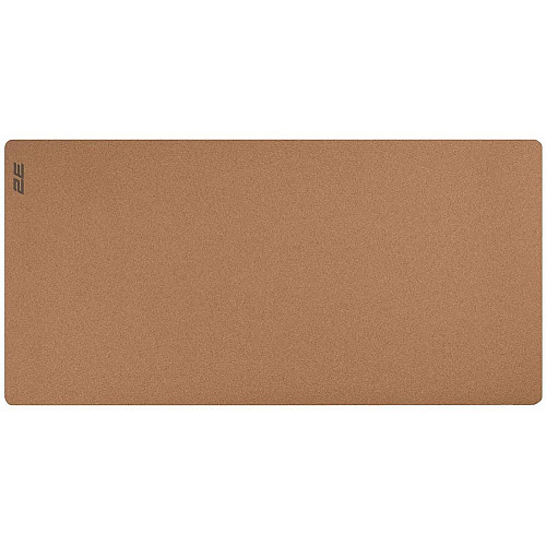 Килимок для миші 2E CORK, L(800x400x2мм), коричневий