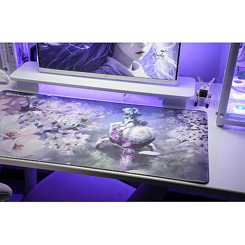 Ігрова поверхня GravaStar SAKURA, XL (900х450х3мм), рожевий