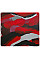 Ігрова поверхня Xtrfy GP4 Abstract Retro, L (460 x 400 x 4мм), червоний