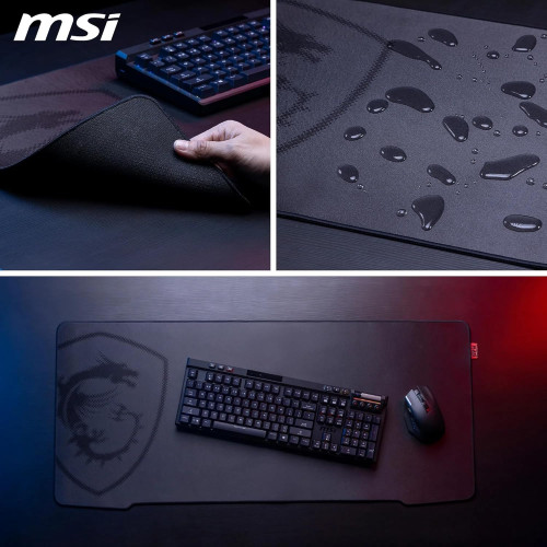 Ігрова поверхня MSI Agility GD73, 2XL (900x400x3мм), чорний