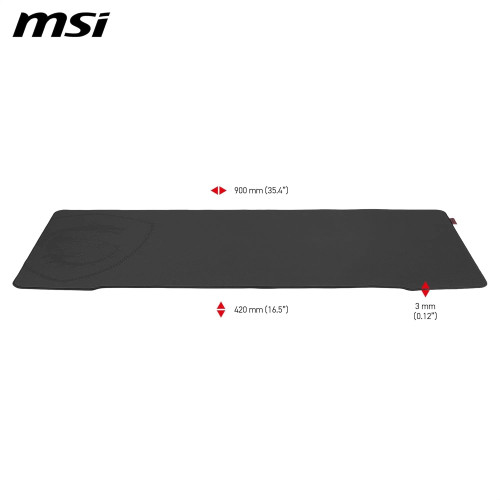 Ігрова поверхня MSI Agility GD73, 2XL (900x400x3мм), чорний
