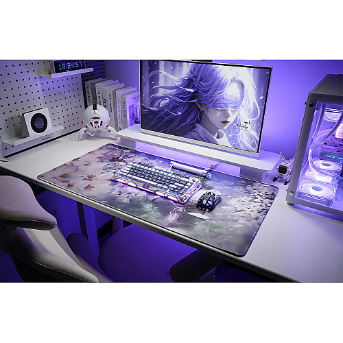 Ігрова поверхня GravaStar SAKURA, XL (900х450х3мм), рожевий