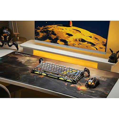 Ігрова поверхня GravaStar SHARK, XL (900х450х3мм), чорний