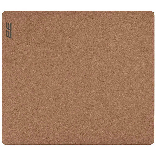 Килимок для миші 2E CORK, M(450x400x2мм), коричневий