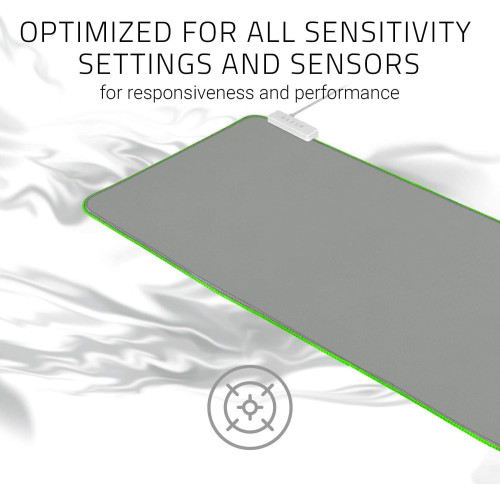 Ігрова поверхня Razer Goliathus Extended Chroma, RGB, XXL (920х294х3мм), mercury grey