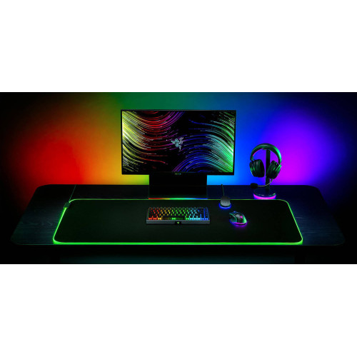 Ігрова поверхня Razer Goliathus Chroma RGB 3XL (1200x550x4мм), чорний