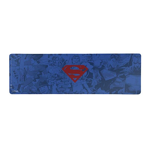 Игровая поверхность Trust GXT759SM Superman edition, XXL (930x300x3мм), синий