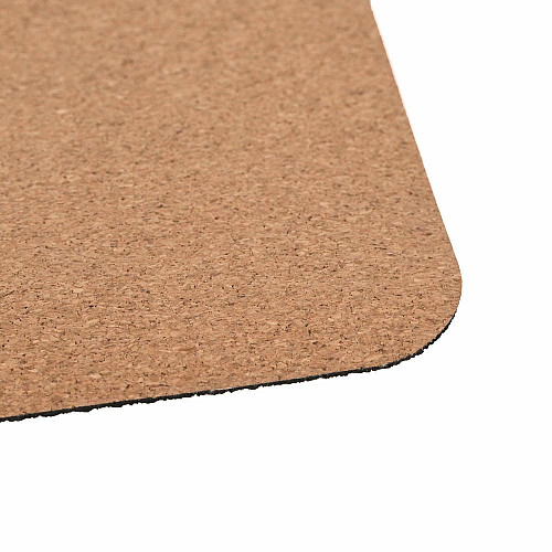 Килимок для миші 2E CORK, M(450x400x2мм), коричневий