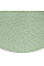 Килимок сервірувальний ARDESTO 38см, поліпропілен, кругла, зелений