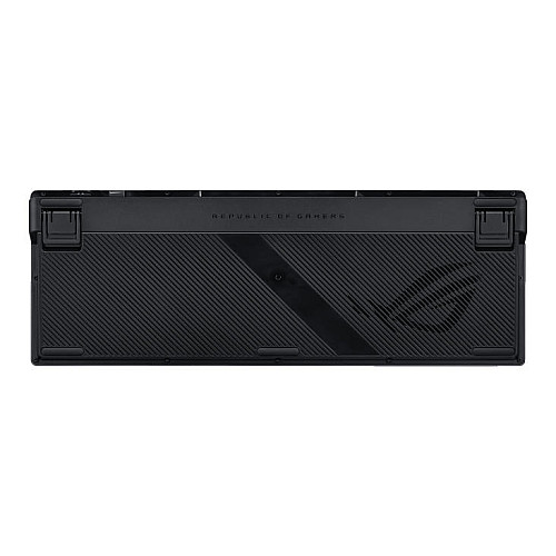 Клавіатура механічна ASUS ROG Azoth 96 HE, 96key, HFX V2 Magnetic Switches, USB-A/WL/BT, EN, RGB, чорний
