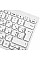 Клавиатура мембранная HP 350 Compact Multi-Device, 78key, BT, EN/UK, белый