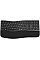 Клавиатура мембранная HP 680 Comfort Dual-Mode 111key, BT, EN/UK, черный