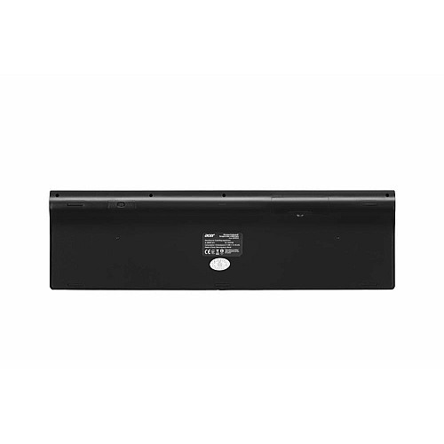 Клавиатура мембранная Acer OKR020, 109key, WL, EN/UKR/RU, черный