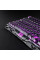 Клавіатура магнітна GravaStar Mercury V75 Lite 75keys, Blackcore, USB-A, Transparent Black