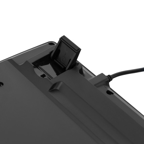 Клавіатура мембранна 2E KS131 104key, USB-A, EN/UK, чорний