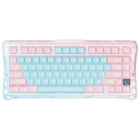 Клавіатура механічна GravaStar Mercury K1 Lite 80keys, GravaStar x BSUN Grey, BT/WL/USB, Aurora Mist