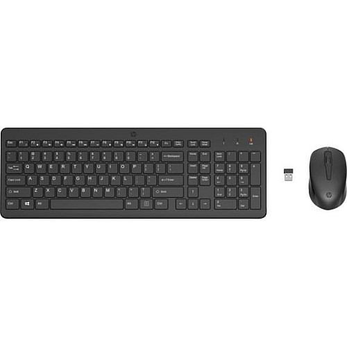 Комплект клавіатура та миша HP 330, WL, EN/UK, чорний