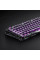 Клавіатура магнітна GravaStar Mercury V75 Lite 75keys, Blackcore, USB-A, Transparent Black