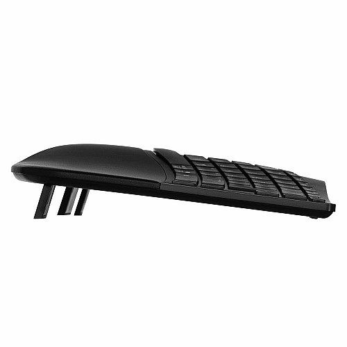 Клавіатура мембранна HP 960 BLK Ergonomic split-zone, 112key, BT, EN/UK, чорний