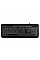 Клавиатура мембранная 2E KS120 104key, USB-A, EN/UK, White LED, черный