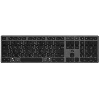 Клавиатура мембранная HP 720 Multi-Device Rechargeable, 109key, WL/BT, EN/UK, черный